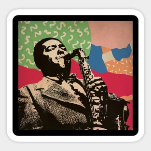 Vintage Poster - Charlie Parker Style Sticker